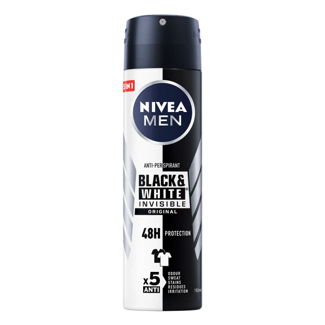 Nivea، سبراي B&w Invisible Original