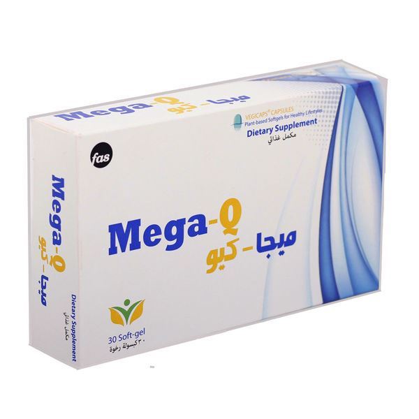 ميجا-كيو، 30 كبسولة هلامية طرية