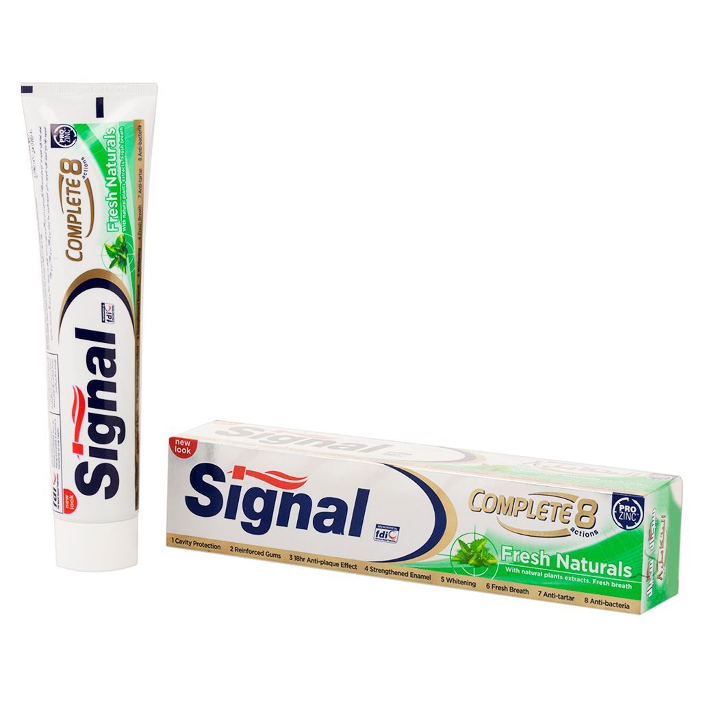 Signal, Complete 8 Fresh Naturals, 120 ml