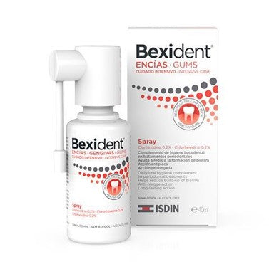 Isdin, Bexident Gums بخاخ العناية المكثفة باللثة، 40 مل