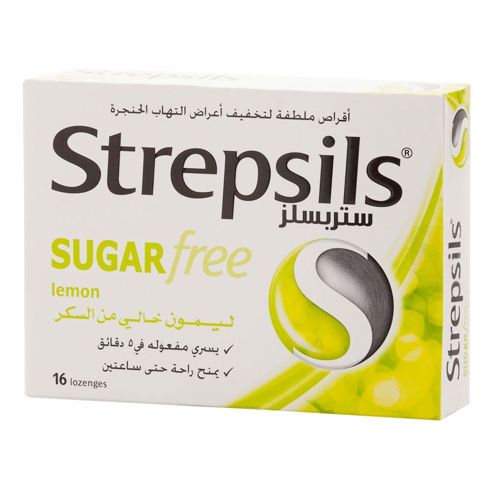 Strepsils, Sugar Free, 16 Lozenges