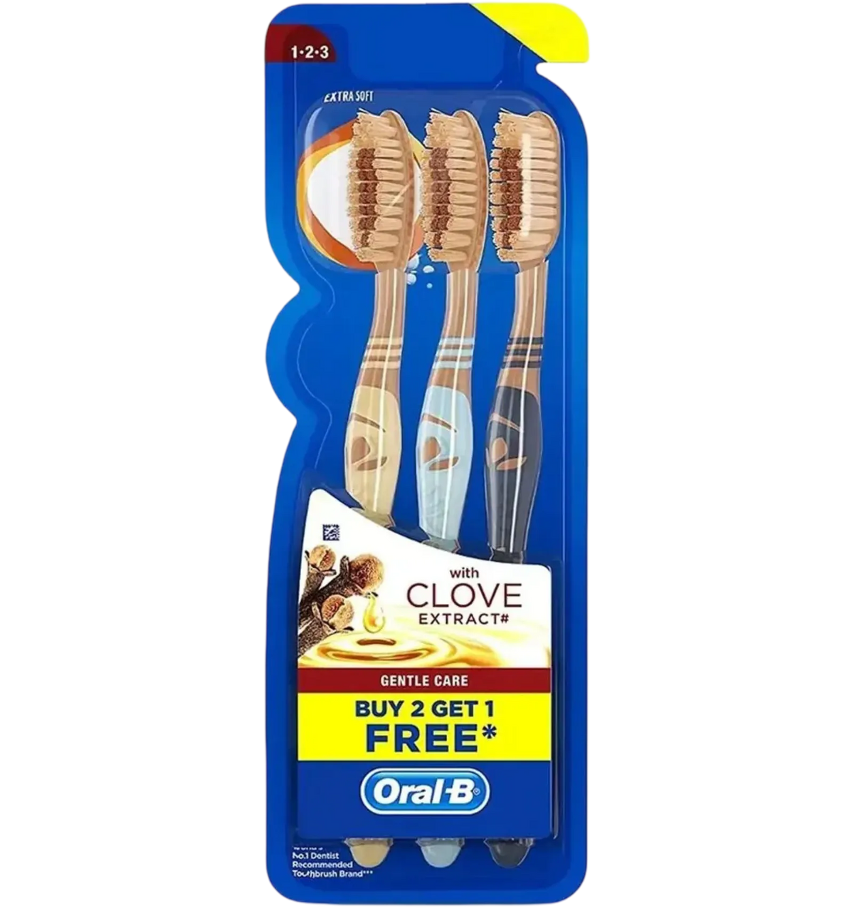 Oral-B, Clove Extract T/B 2+1 Free