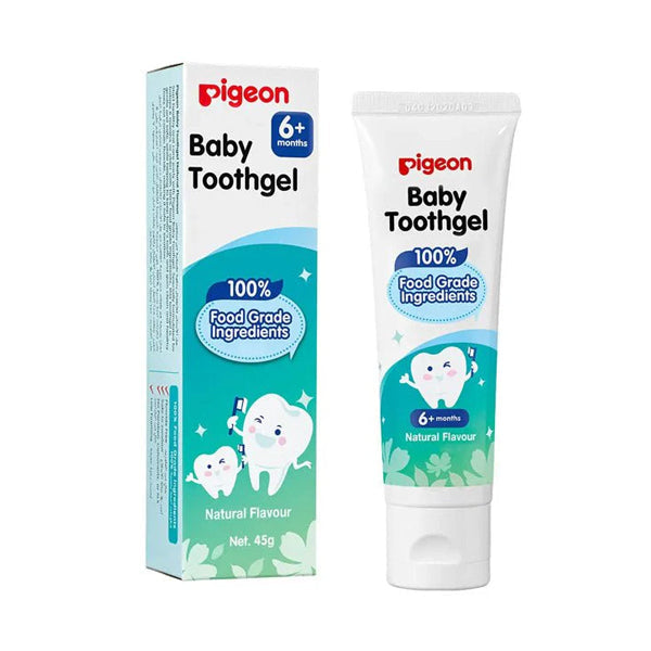 Pigeon, Baby Toothgel Natural Flavour, 45 g