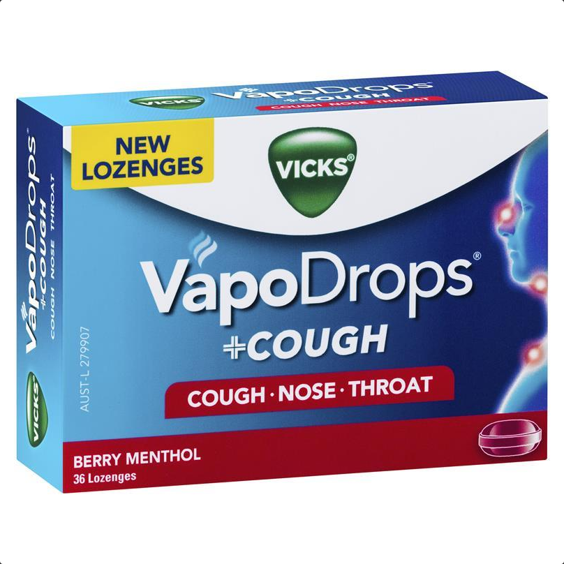 Vicks, Vapodrops 36 Berry (Box)