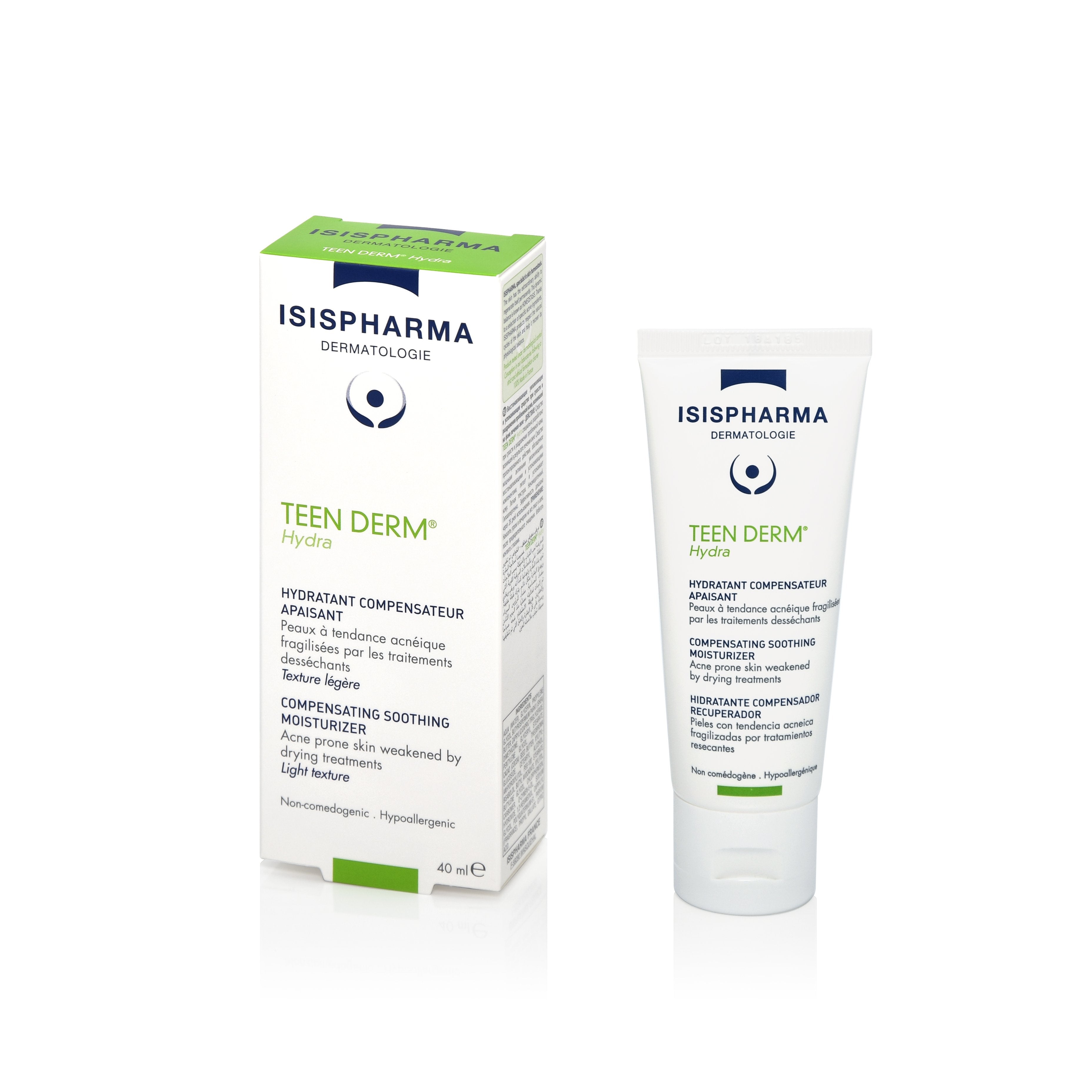 Isispharma, Teen Derm Hydra Facial Moist., 40 ml