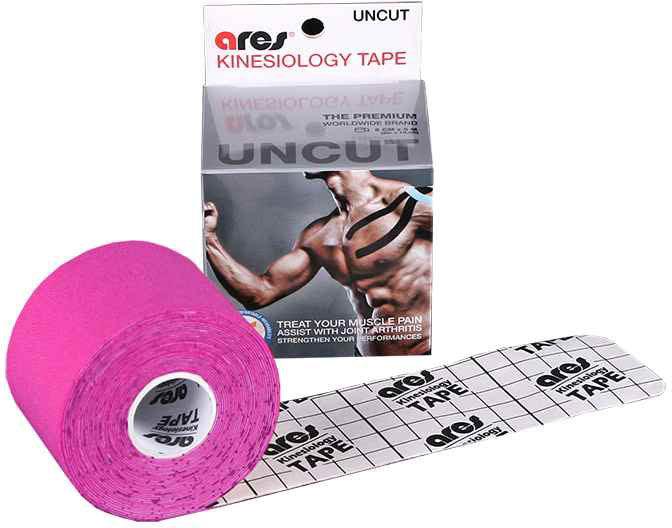 Ares, Kinesiology Tape 5M * 5 Cm Pink