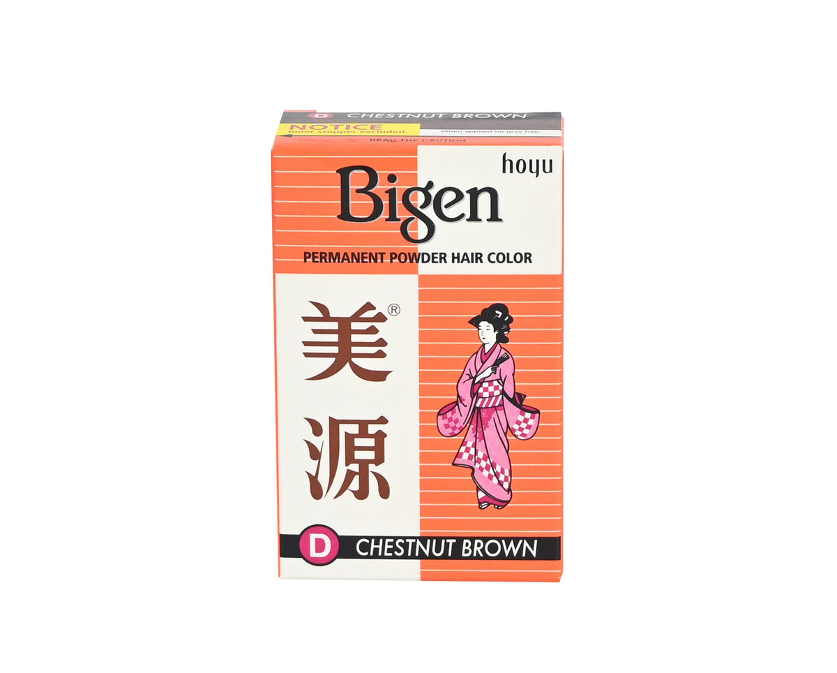 Bigen, P H Dye-D Chestnut Brown
