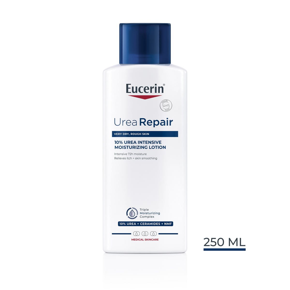 Eucerin, Repair Plus غسول يوريا، 10%، 250 مل