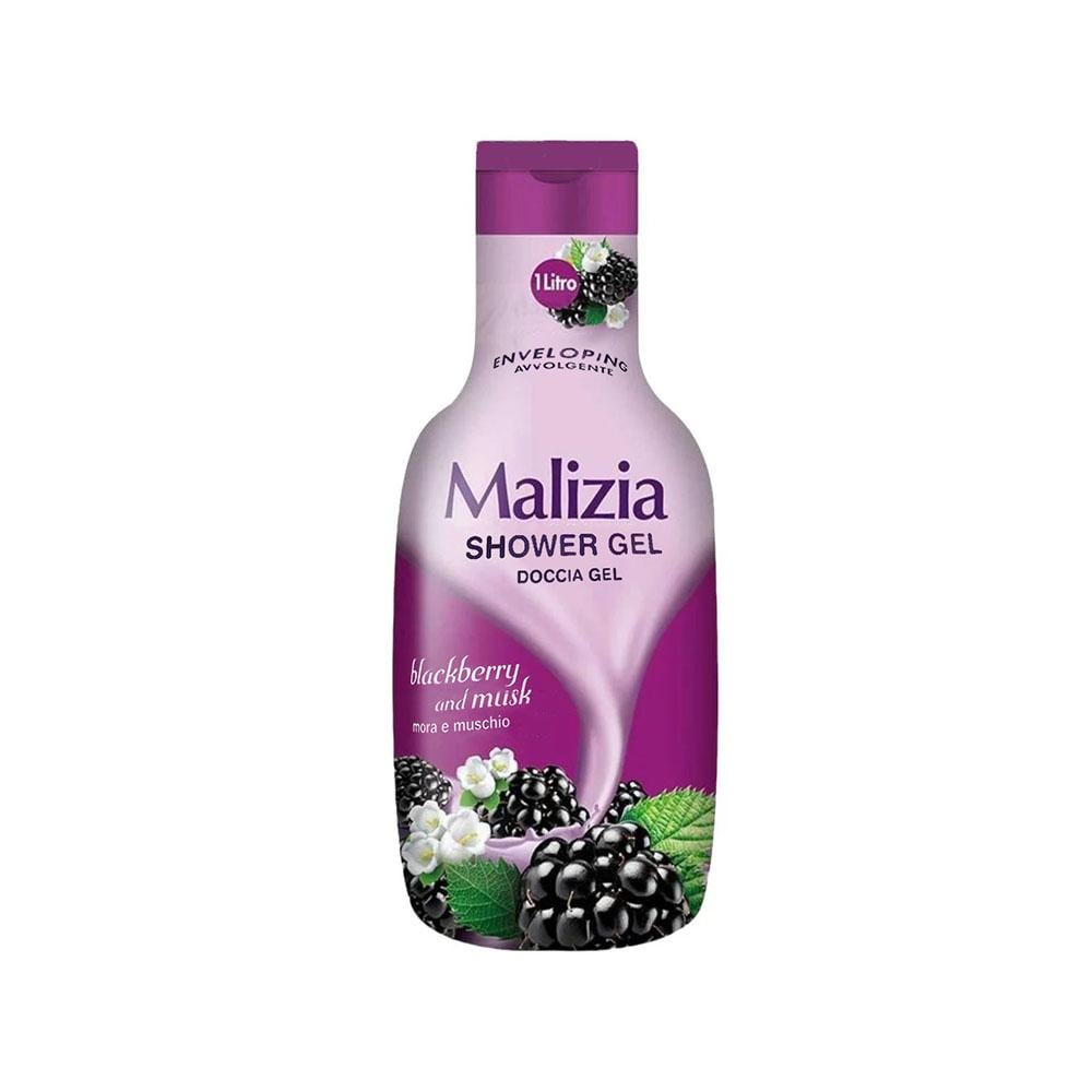 Malizia, جل استحمام التوت البري والمسك 1 لتر