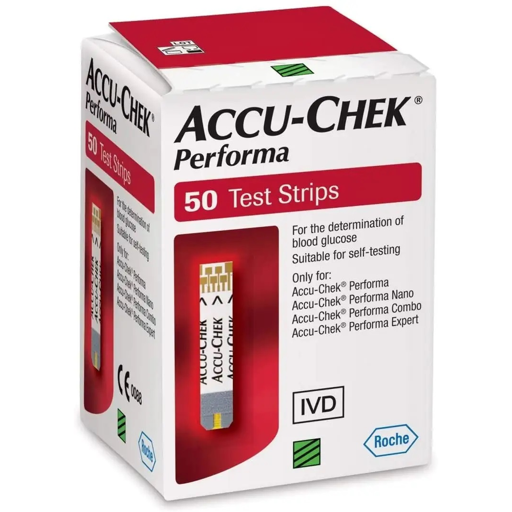 ACCU-CHEK PERFORMA 50 قطعة