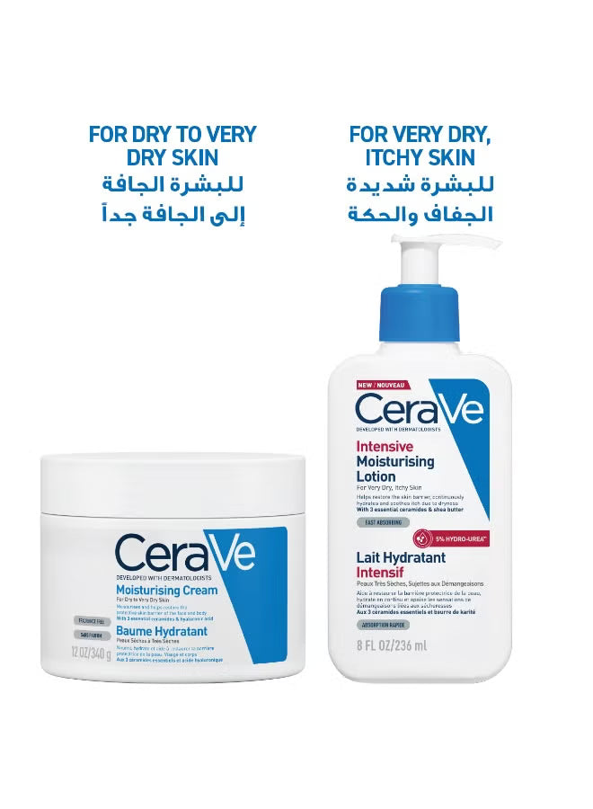 CERAVE CREAM 340G MOISTURIZER FOR DRY AND EXTREMELY DRY SKIN
