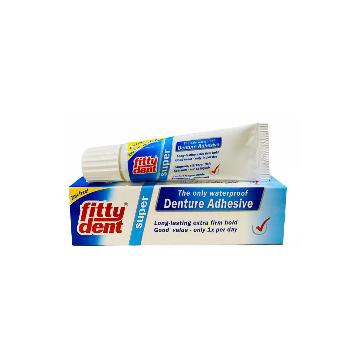 Fitty, Dent Denture Adhesive, 20 g