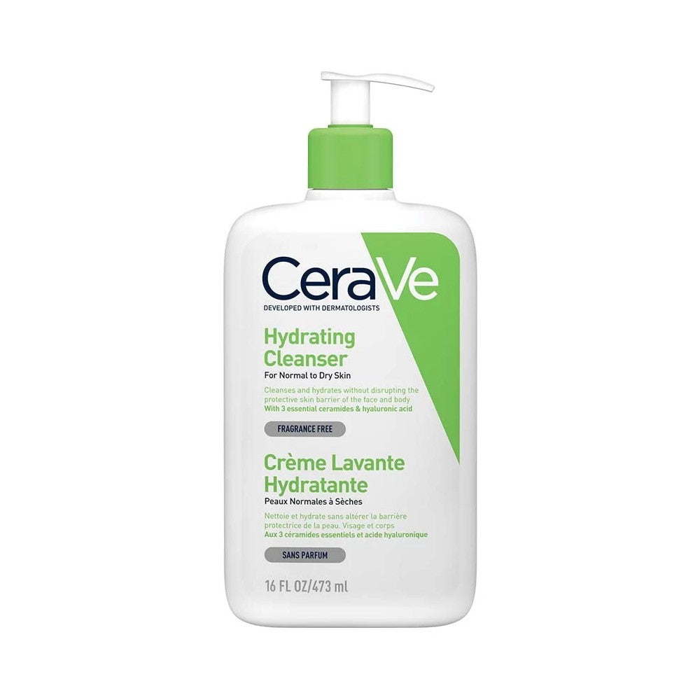 Cerave، غسول مرطب ومنظف، 473 مل