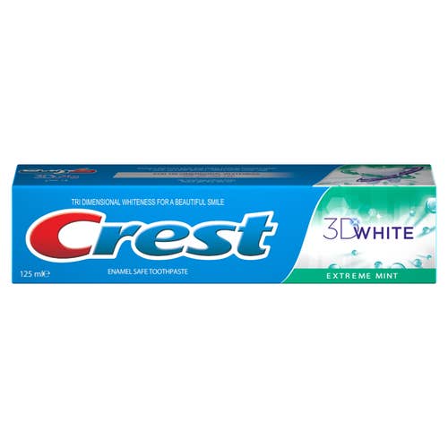 Crest, 3D White Extreme Mint, 125 ml