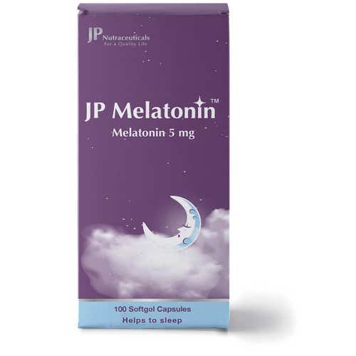 JP, Melatonin, 5 mg, 100 Capsules