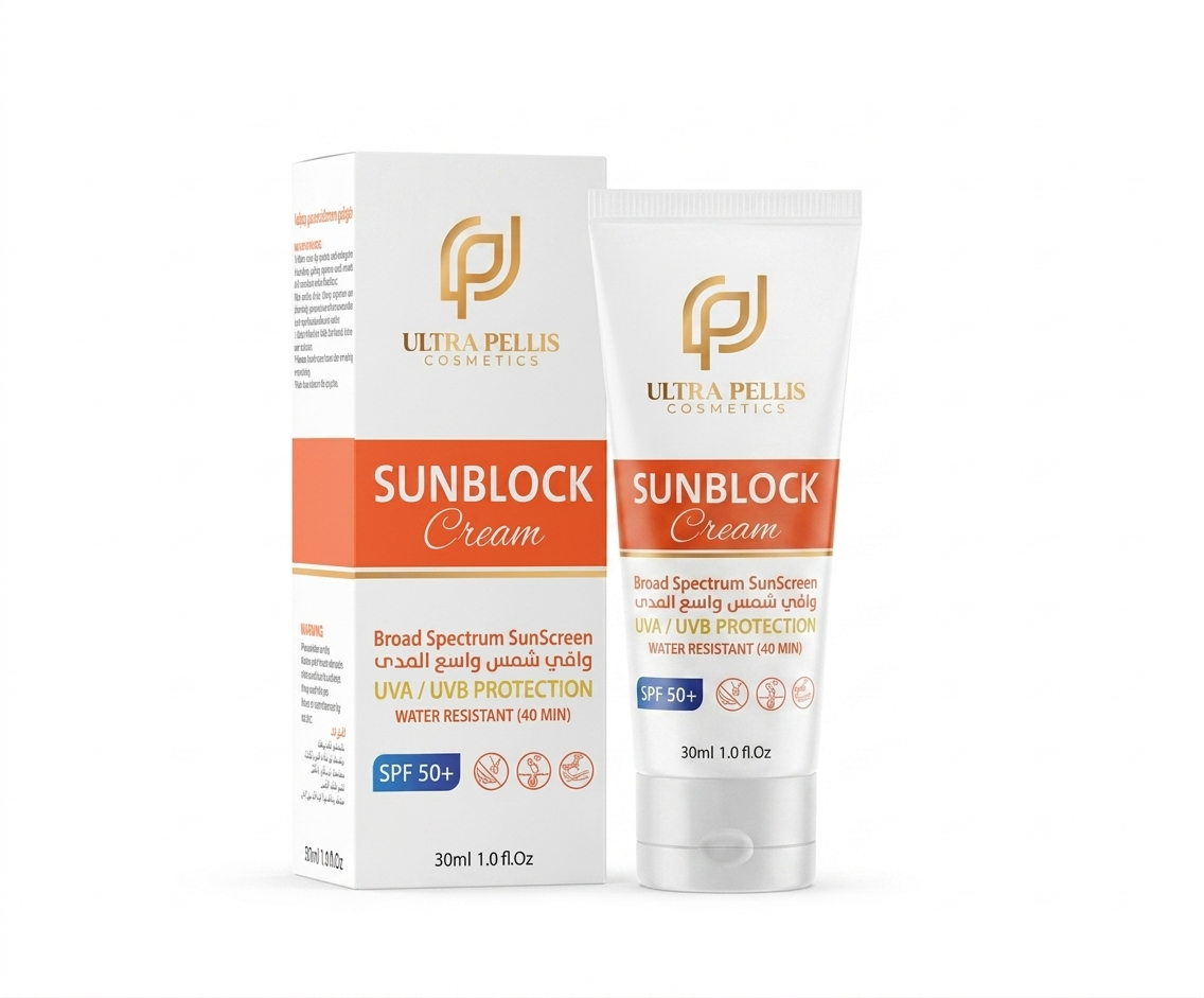 Ultra, Pellis Sunblock Cream Uva/Uvb Protection +, SPF 50