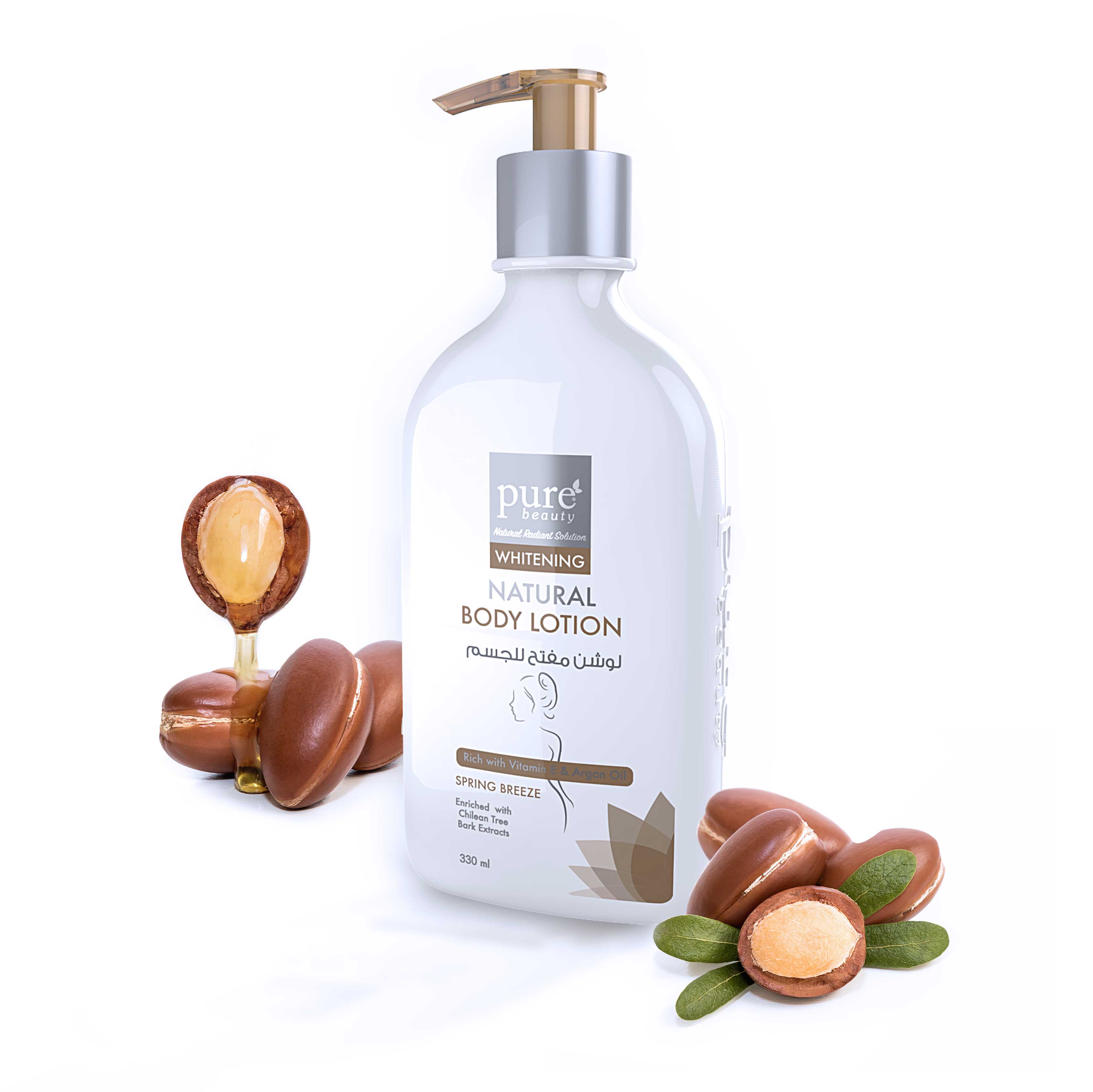 Pure Beauty, Whitening Body Lotion, 330 ml