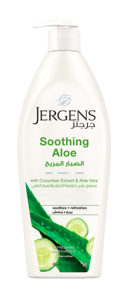 Jergens, Lotion Smoothing Aloe, 400 ml