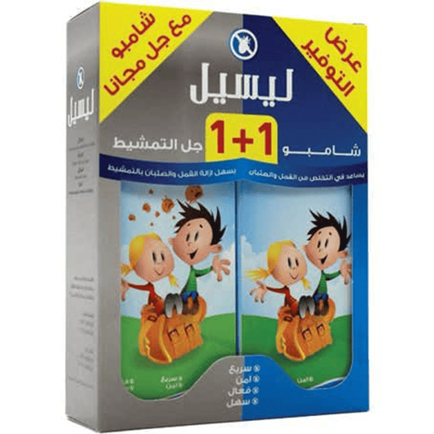 ليسل، شامبو + جل تمشيط