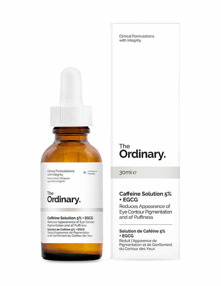 The Ordinary، محلول الكافيين +egcg، 5%، 30 مل