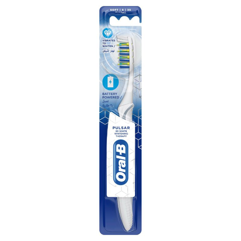 Oral-B, Pulsar 3D White Battery Powered T/B