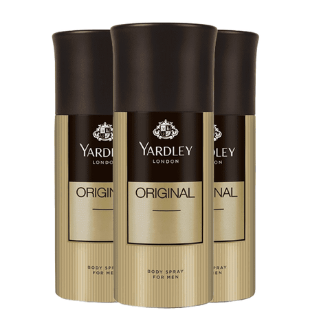 Yardley، سبراي للجسم الأصلي للرجال، 150 مل